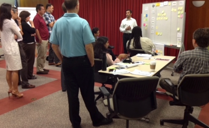 First Agile Team at Pacific Life (July 2014)